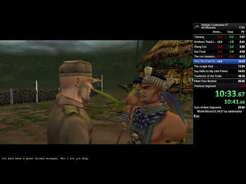 Hitman: Codename 47 - All Missions Speedrun  25:53