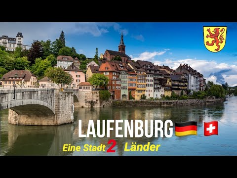 Diese Stadt ist in ZWEI Ländern 🇩🇪🇨🇭 | Laufenburg