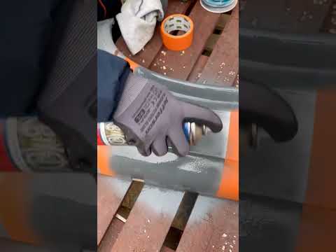 Galvanising Spray Zinga. #galvanising #galvanized #rust #steelfabrication