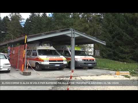ELISOCCORSO SI ALZA IN VOLO PER BAMBINO MA ALLA FINE TRASPORTA ANZIANO | 13/08/2020