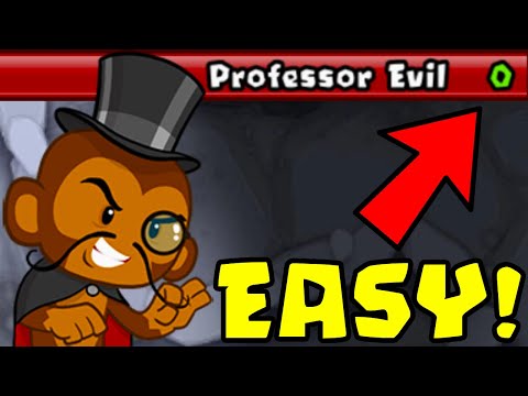 Easily Beat the NEW Professor Evil Challenge... (Bloons TD Battles)