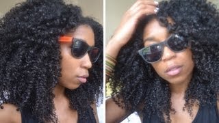 No Fuss Quick Summer Beach Curls! Natural Hair