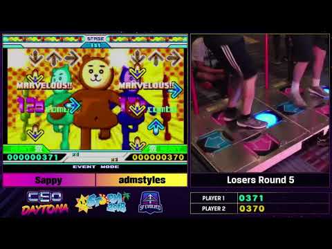 CEO 2018: Sappy vs Admstyles - DDR Extreme
