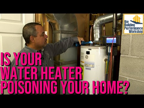 Testing Water Heater Spillage: Backdrafting Combustion Fumes from Natural Draft DHW