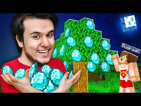 BASİT YOLDAN ZENGİN OLMAK - ELMAS AĞACI SEZON 1 Minecraft MODLU SURVIVAL BÖLÜM 41