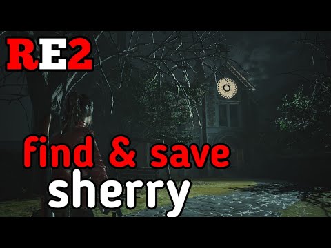 RESIDENT EVIL 2 [PC] Gameplay CLAIRE save sherry