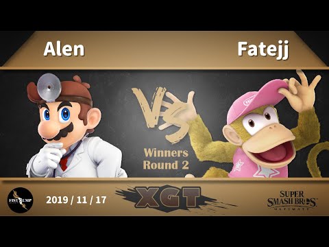Fist Bump XGT - Alen (Doc) VS fatejj (DDK) WR2, 11/17 SSBU 臺灣大亂鬥月賽 拳頭邦普