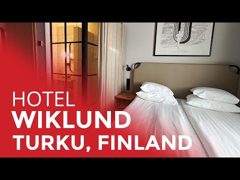 Standard King room in Sokos Hotel Wiklund, Turku