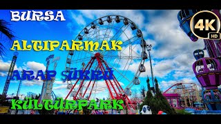 Bursa Altıparmak - Arap Şükrü - Kültürpark - 2023 (4K)