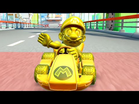 Mario Kart Tour - 100% Walkthrough Part 189 - Anniversary Tour & Gold Mario on Tokyo Blur for Coins