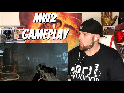 Dark Water Level Gameplay - Call of Duty: Modern Warfare 2 - REACTION