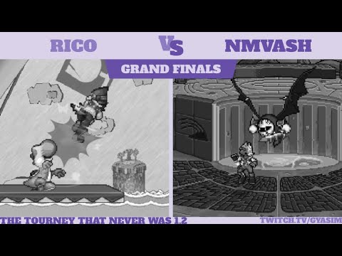 (SSF2) The Tourney That Never Was 1.2 Grand Finals - Rico (Falco, Yoshi) vs.  NMVash (MK, Fox)
