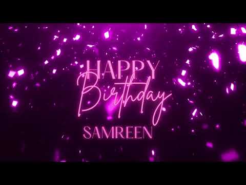Samreen Birthday Song – Happy Birthday Samreen