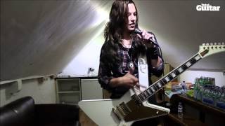 Me And My Guitar: Lzzy Hale (Halestorm) and her custom Gibson Explorer