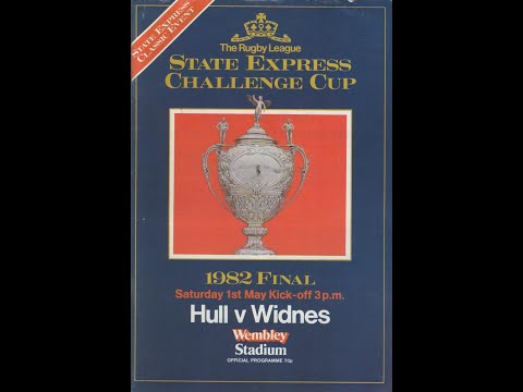 1982..Challenge Cup Final.(Plus Replay)..Hull v Widnes