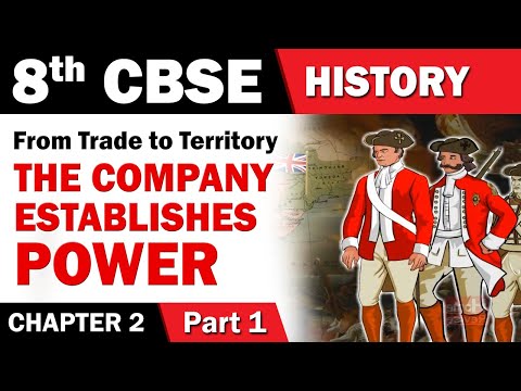 From Trade to territory The Company Establishes Power | 8th Std | History | CBSE Board | Home Revise