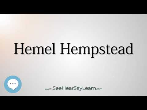 Hemel Hempstead (How to Pronounce Cities of the World)💬⭐🌍✅