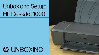 Unboxing and Setting Up the HP Deskjet 1000 Printer