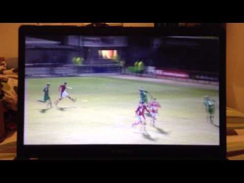 Crawley 2012-13 Goal #51 Mat Sadler vs Carlsile