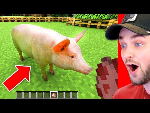 World’s Most *REALISTIC* Minecraft! (TOO REAL)
