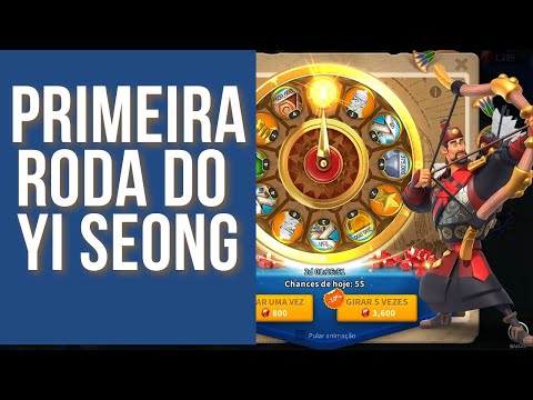 QUANDO VEM A PRIMEIRA RODA DA FORTUNA DO YI SEONG-GYE? | RISE OF KINGDOMS