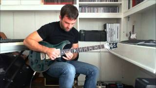 Modern Rock Lick In A Melodic Minor Dorian   Combining Legato, Sweeping And Tapping