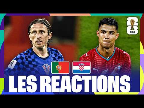 COUP de GUEULE de MODRIC, HOMMAGE de RONALDO... Les réactions après PORTUGAL - CROATIE