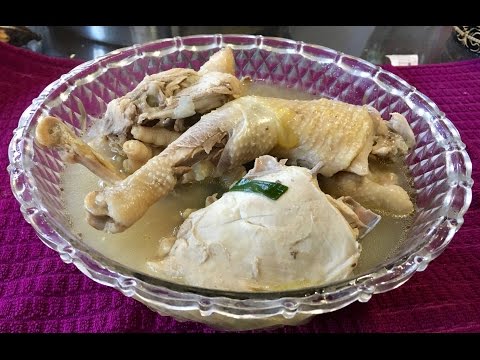 How to make chicken soup ຕົ້ມໄກ່ ( LAO FOOD ) Home Made By Kaysone