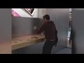 Angry Customer IPhone Smasing Spree In Apple Store