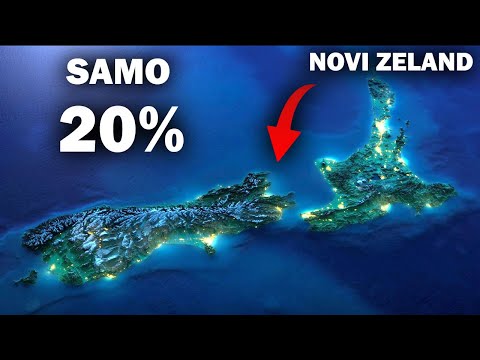Zašto je 80% Novog Zelanda Prazno?