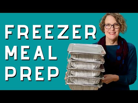 Make Ahead FREEZER MEAL PREP For Busy Moms | 5 Meal Train Dinner Ideas