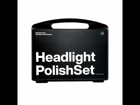 Koch Chemie - Headlight Polish Set – Професионален комплект за полиране на фарове