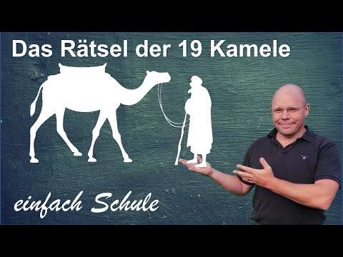 Das Rätsel der 19 Kamele | Cooles Matherätsel
