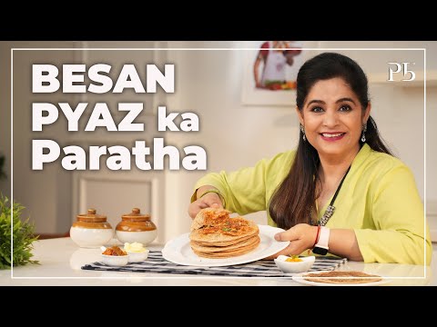 Besan Pyaz ka Paratha I Breakfast Recipes I Winter Recipe I बेसन प्याज़ का पराठा I Pankaj Bhadouria