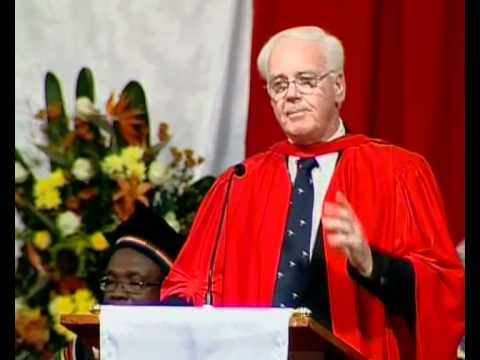 Dr Hugh Chittenden receives an Honorary Doctorate at Grad. 2012