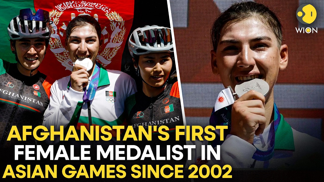 Asian Games 2026: Cyclist Fariba Hashimi Becomes 1st Female Medalist For Afghanistan since 2002