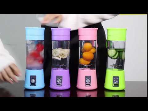 4 Blade USB Juicer Bottle