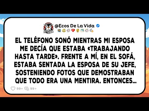 Mi Esposa Dijo: «voy A Trabajar Hasta Tarde Otra Vez». La Esposa De Su Jefe Estaba Sentada En...