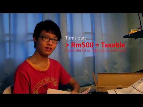 Imposto de importação na Malásia EXPLICADO