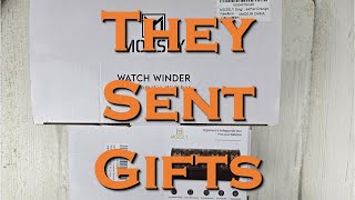 They Sent Gifts - Mozsly Watch Winder and Watch Roll