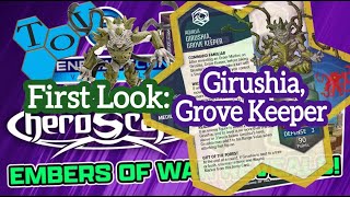 Heroscape AoA Embers of War - Wave 5 - ToV First Look: Girushia, Grove Keeper