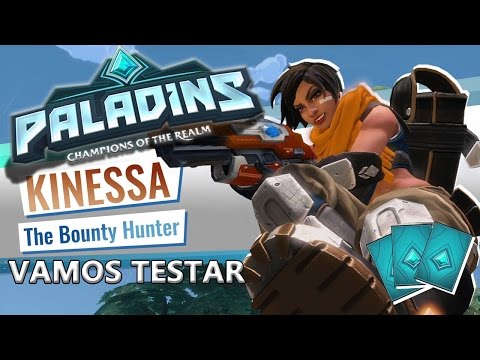 Paladins (VAMOS TESTAR) Brincando com os noobs de Kinessa [Gameplay Português PT-BR]
