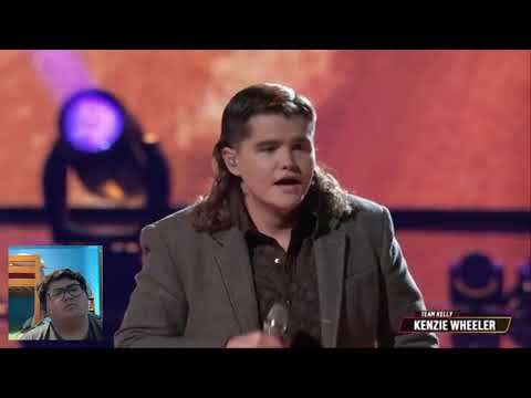 The Voice Season 20 Top 17 Live Playoffs Reaction: Kenzie Wheeler “Red Dirt Road”