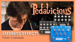 Video thumbnail for Empress Effects: ParaEq, Multidrive, HEAVY - Pedalicious by Pedalicious