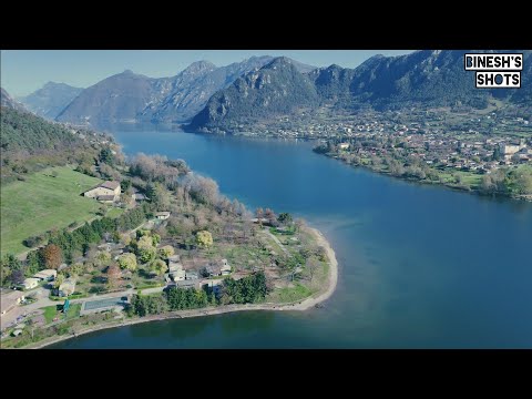 Epic Aerial Tour of Lake Idro – Must-See Italian Destination
