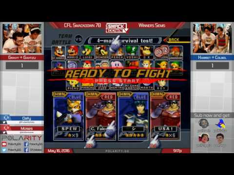 CFLS 78 - Gravy + Gahtzu (Red) vs Colbol + Harriet (Blue)