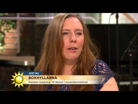 Bokhyllarna tipsar om olika sorters skräckböcker - Nyhetsmorgon (TV4)