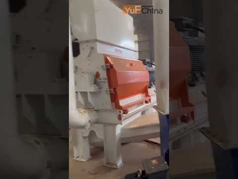 132KW 650×1200 Industrial Sawdust Making Machine