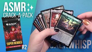 ASMR | Marvel Super Heroes Pack Opening 2 | Magic the Gathering