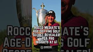 Rocco Mediate's Age-Defying Golf Secrets Revealed! PGA Pro Insights at 61. #golftips #golfdrills